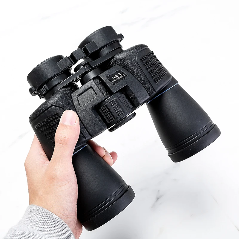 Hot Selling 16x50 HD BAK4 Waterproof Hunting Binocular Telescope Large 50mm Objective Diameter
