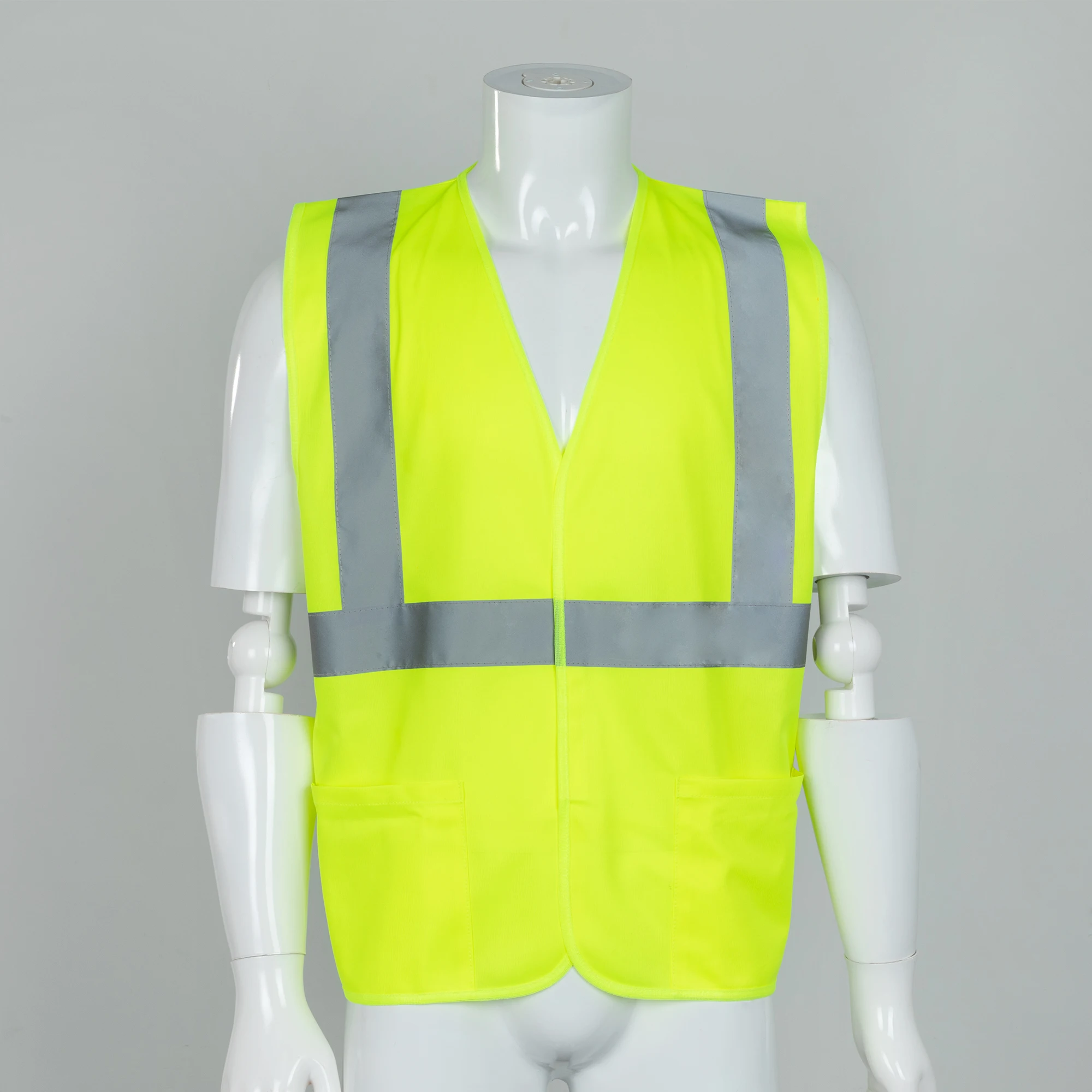 Class 2 Hi-viz Security Uniform Reflector Tape Security Jacket Safety Reflective Vest