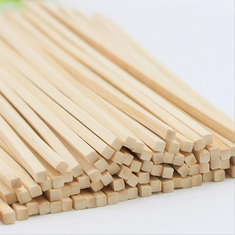 Bamboo Skewers Disposable Barbecue Meat Skewers Fried Square Bamboo Skewers