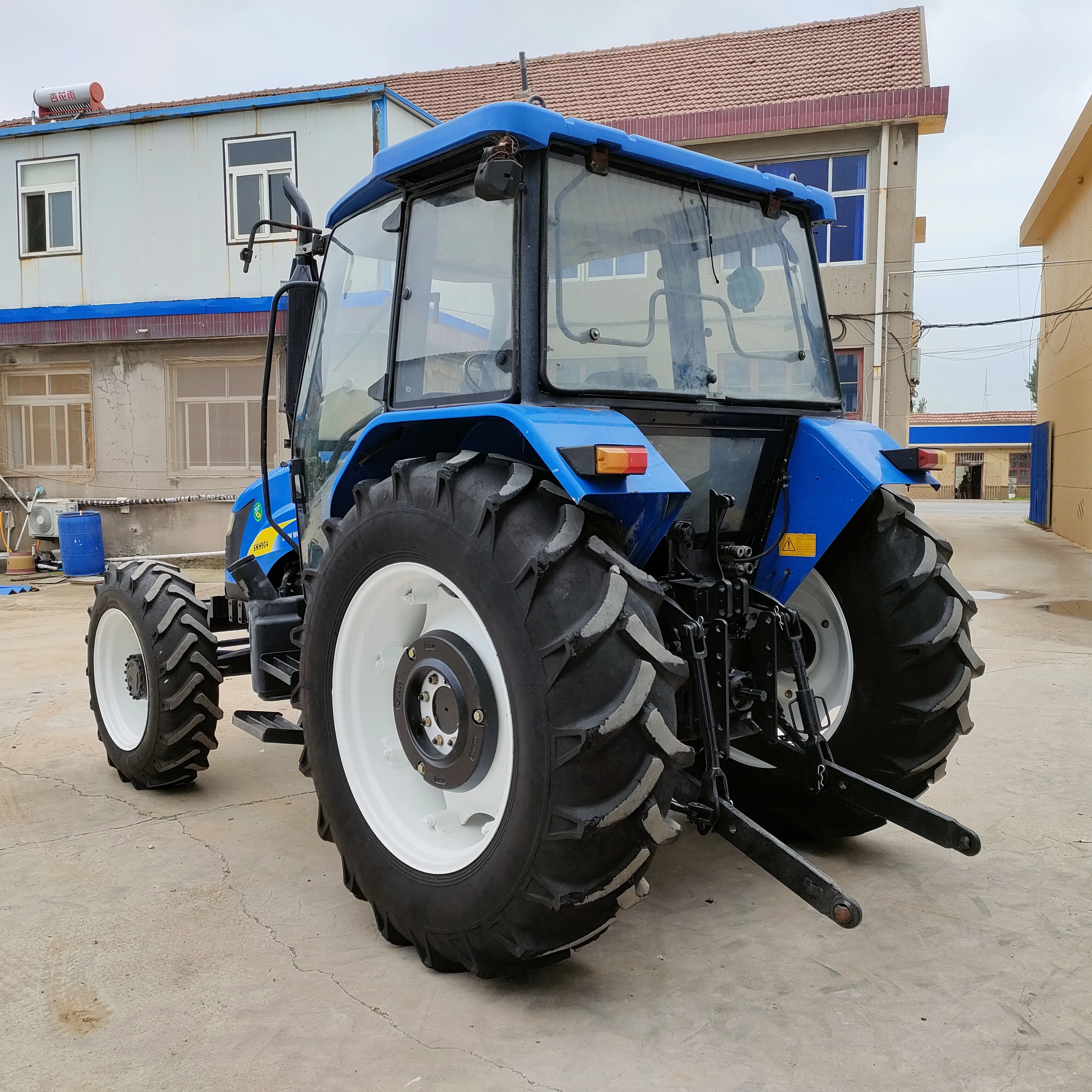 Cabin Agricultural Tractors With Implements And Loader  Farming Tractors Tractors