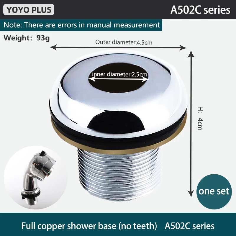 Popular Custom Professional Custom ABS High strength galvanized black shower head rack for shampoo bed