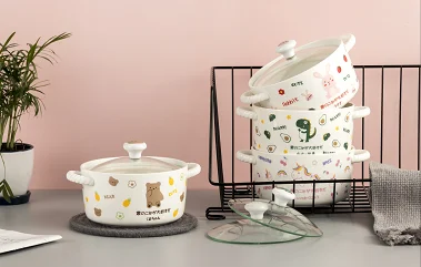 Luxury Breakfast Pasta Dessert Soup Sugar Flower Candy Ice Cereal Shape Noodle Soup Anime Snacks Ceramics Small Bowl