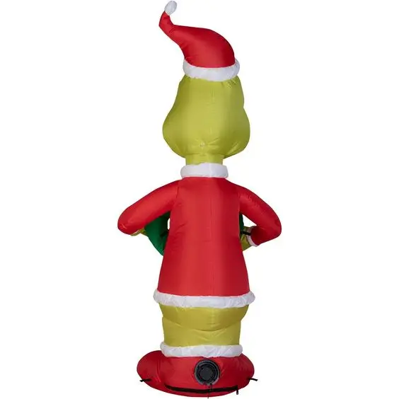 70 inch Inflatable Grinch Christmas Decoration for Outdoor Yard and Holiday Party Display