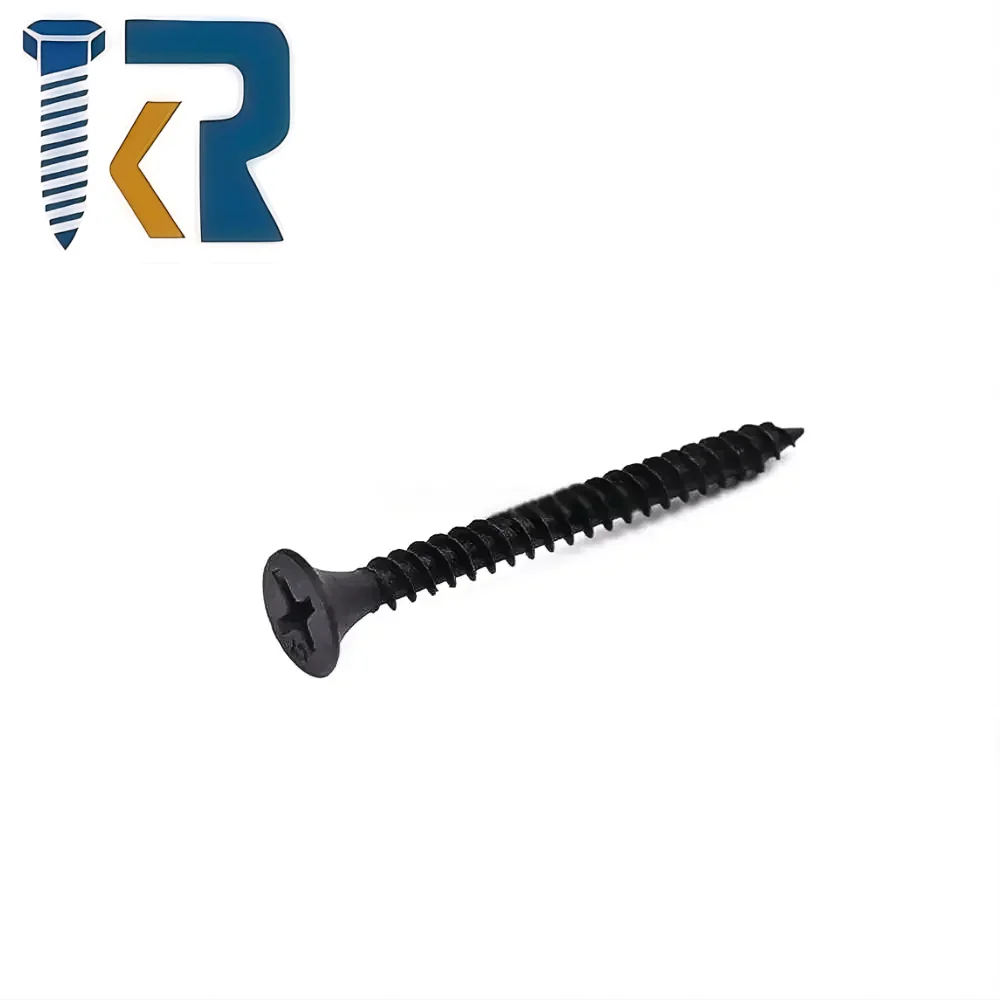 Phosphating Drywall Screws Fasteners  Black Phosphating Drywall Screw Dry Wall Nails Keel Screws