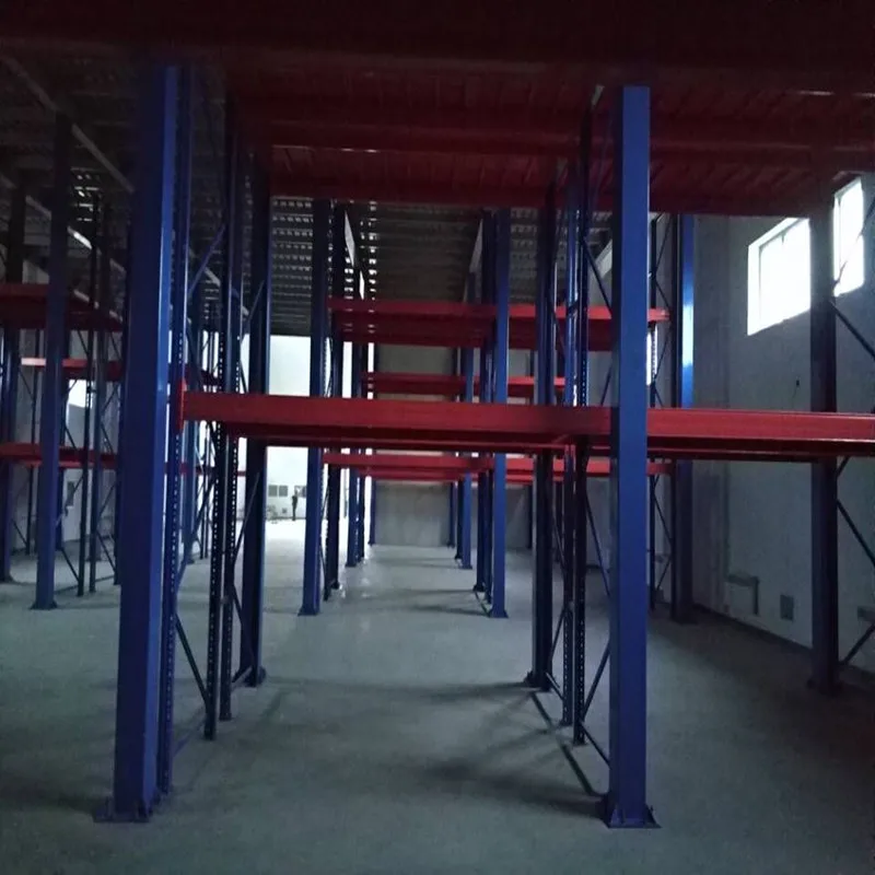 New Industrial Storage Rack System Metal Deck Floor Warehouse Mezzanine