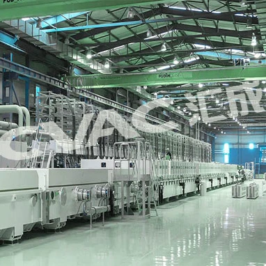 Производственная линия вакуумного покрытия из индия и олова