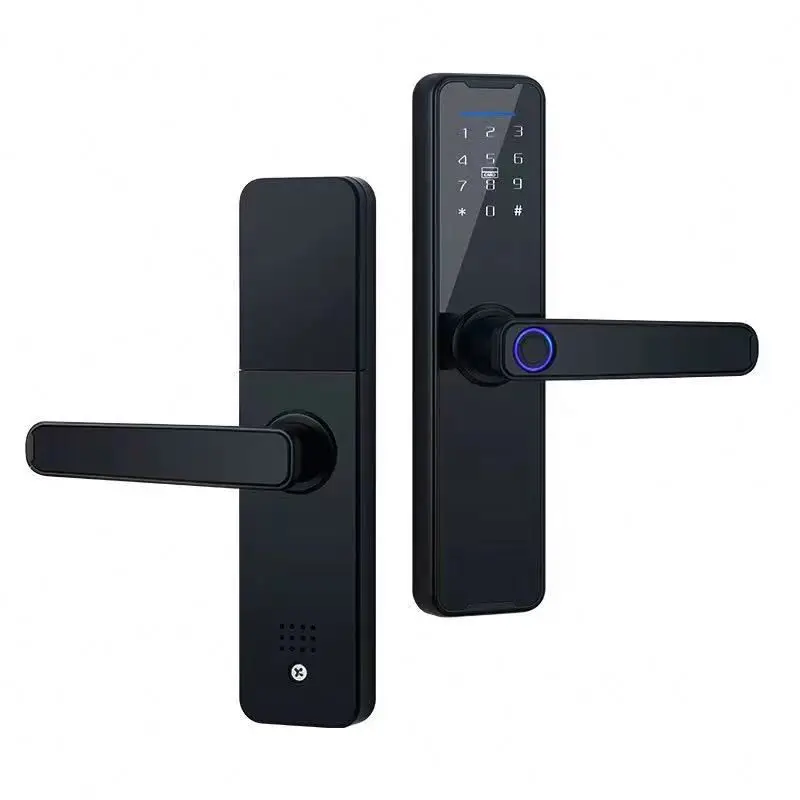 China Wholesale digital handle lock biometric fingerprint door locks hotel door smart lock