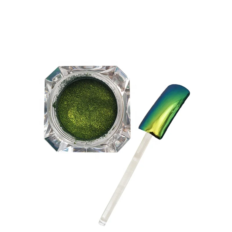 Chameleon Pigment Green Gold Color Shifting Pigment for Auto Paint Chameleon Powder