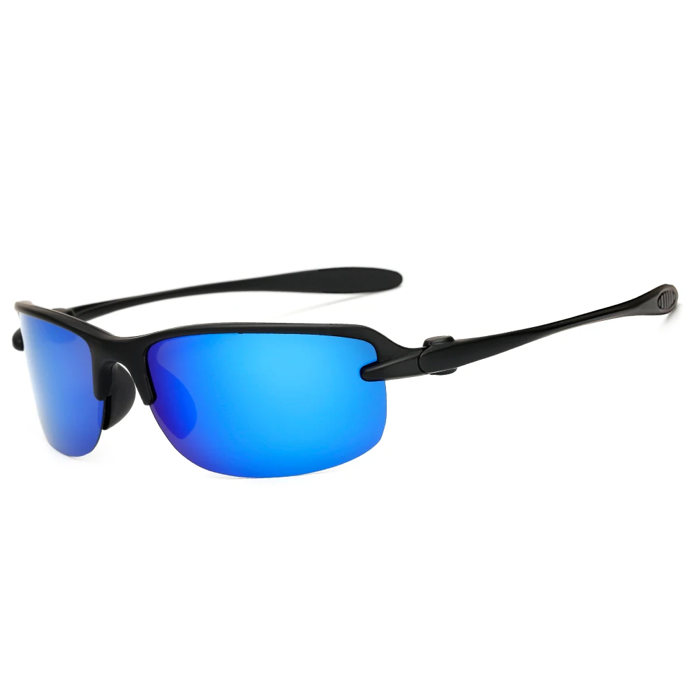 Half Rim Sports Polarized Sunglasses Ready To Ship Fishing Glasses