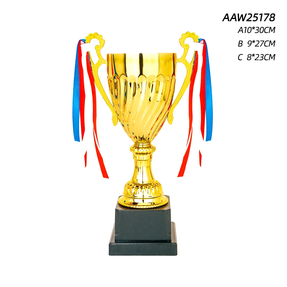 ELOR Low Price Small Size Gold Trophy Cup Custom Gymnastic Medal Award For School Sports Events