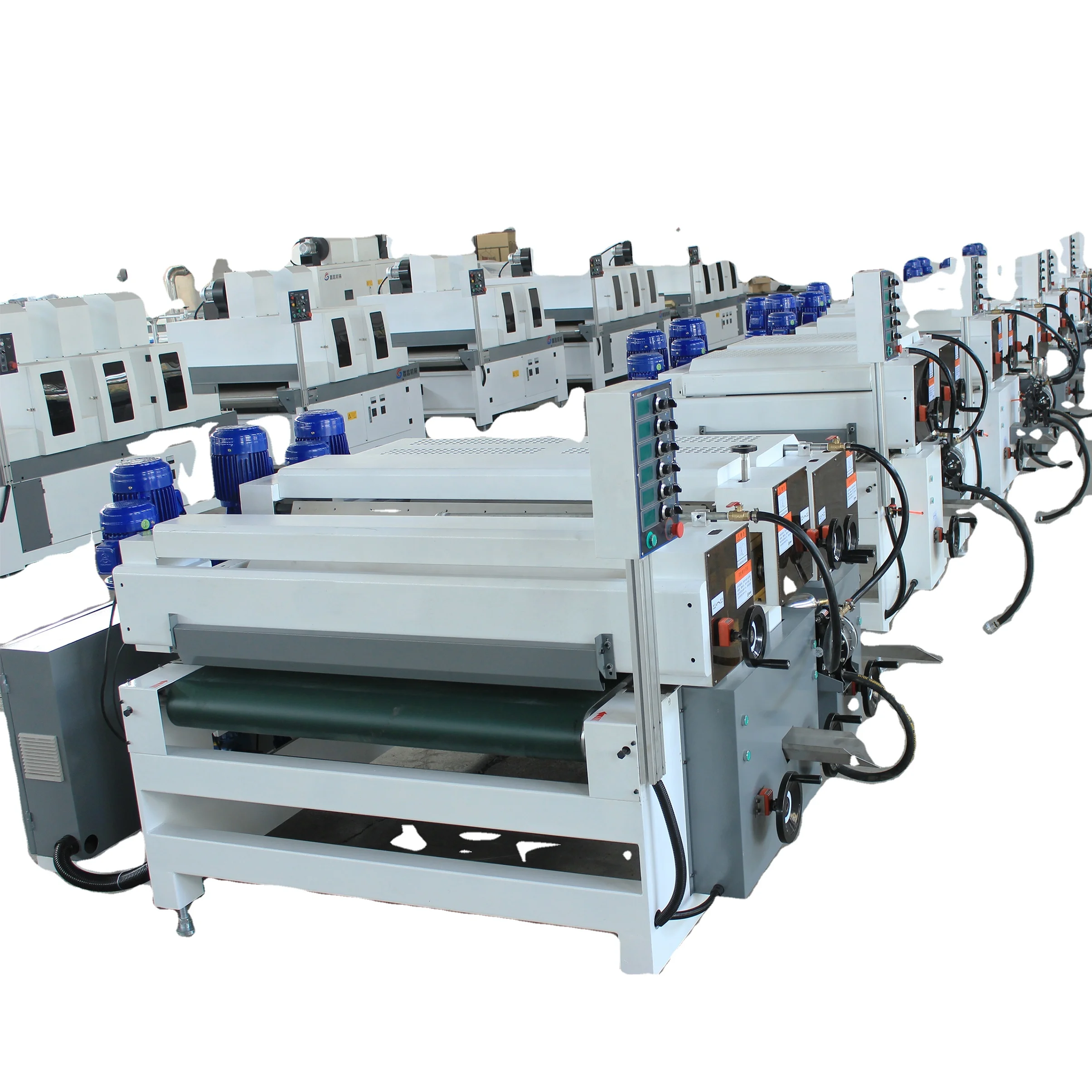 Wood Floor Timber UV Lacquer Coating Machine