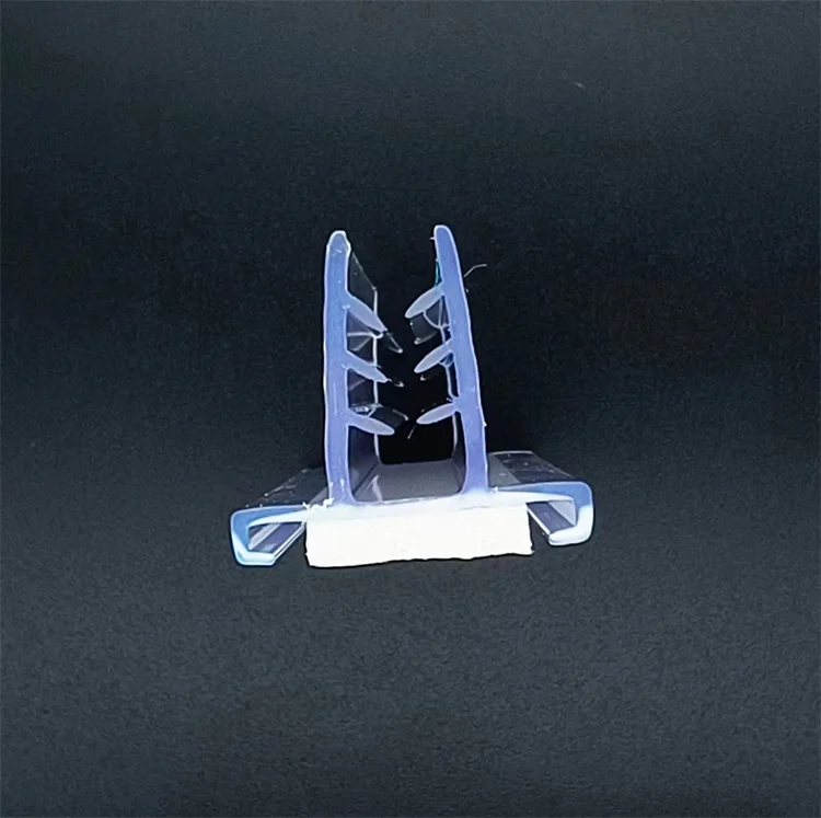 Supermarket shelves plastic label holders pvc display data price tag label strip holder