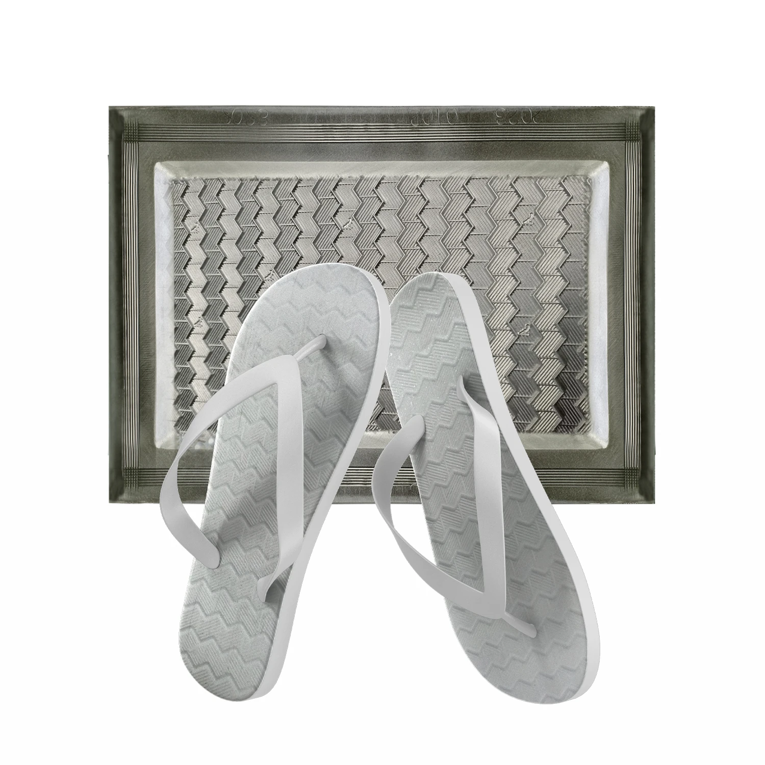 ASFROM  hydraulic hot press mold for shoes making EVA foaming sheet mould rubber sole