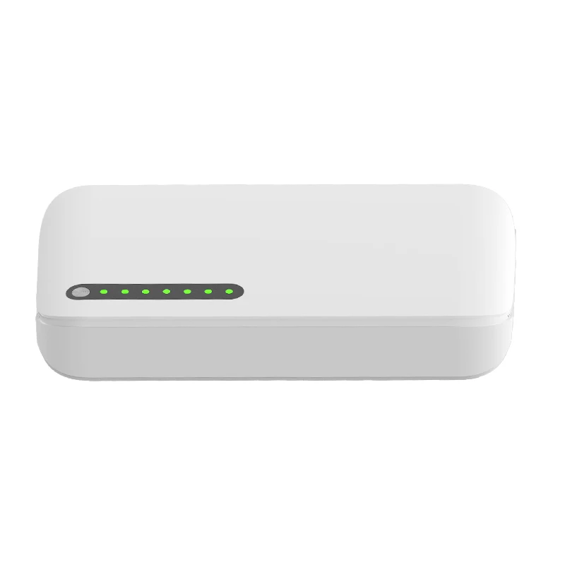 SKE UPS POE-830P-LFP DC Output 5V 9V 2A 12V 1.5A POE 24Vdc LiFePO4 Battery 20000mah Mini UPS 18W with Type-C for Networking