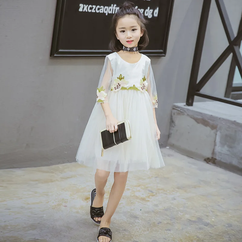 China Express Turkey Kids Girls Birthday Party Dresses Wholesale