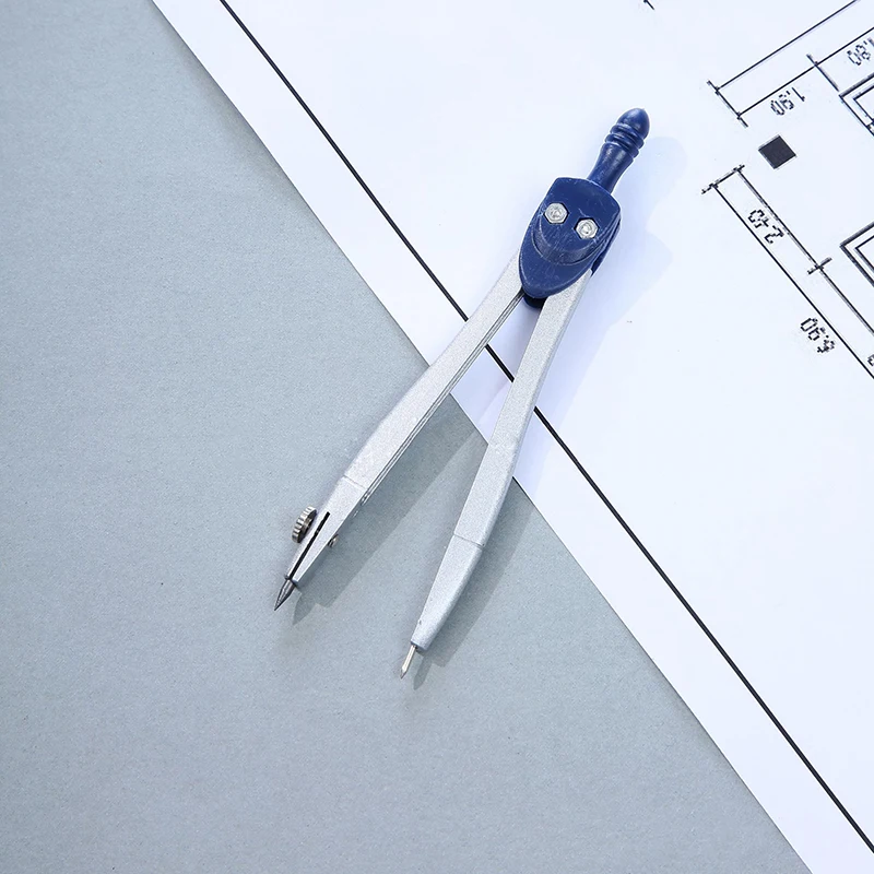 Best Selling New Design Stationary Drawing Tools School Teaching Supplies Professional Metal Compasses