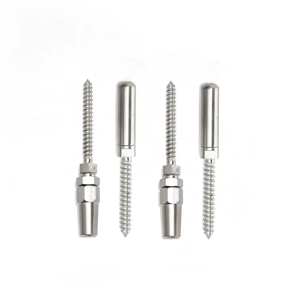Screw Swageless Terminal Supplier Left/Right Hand Thread Stud Stainless Steel Wire Rope Fittings