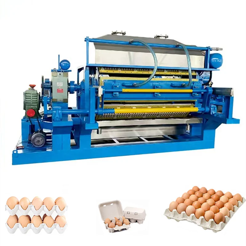 New Product Ideas 2023 Electronics Egg Tray Making Machine For Paper Pulp Recycle Industrial Business