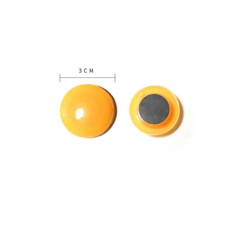 TOPTHINK Writing Board Accessories Set  Round Magnetic Button Whiteboard Snap Magnets White Board