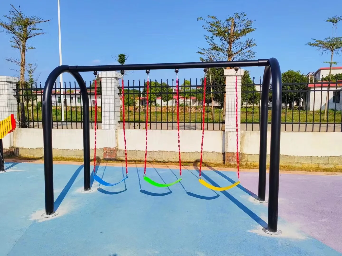 Cost-effective outdoor garden kids play sets children playground swing toy