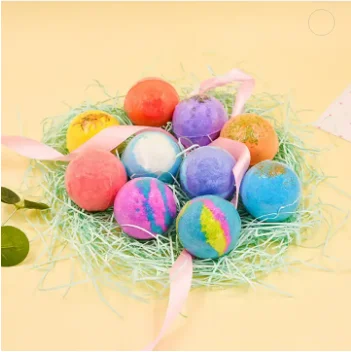 Hotel home bath salt bath bomb foam rich taste good smell soothing body and mind 12 upscale Christmas gifts in 1 box