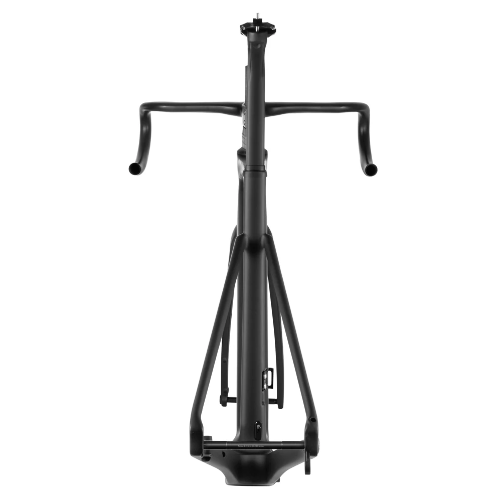 Spcycle 2022 New 700C Road Bike Carbon Frame Full Hidden Cable Disc Brake T1000 Carbon Road Bike Frame With Integrated Handlebar