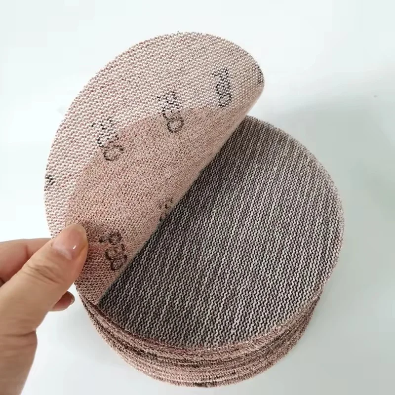 80Grit Grip Disc 6 inch Mesh Sanding Discs Net Dust-free Hook & Loop Sandpaper Abrasive Mesh Disc Replacement for Mirka