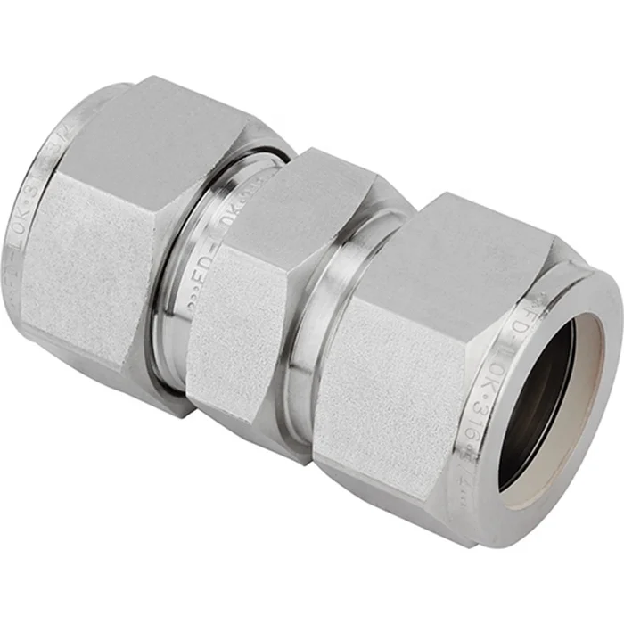 twin ferrule fitting compression tube fitting male connector male elbow straight union NPT BSPT BSPP SAE thread available