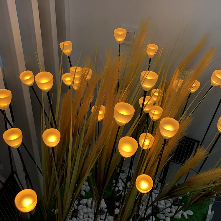 Flower Show Landscape Christmas Decoration Waterproof Outdoor Led Fiber Optic Light