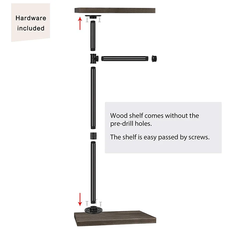 Metal Freestanding Toilet Roll Paper Holder Stand with Plant Pot Display Wooden Top Plate
