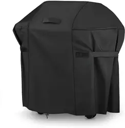 High quality 420D Oxford Waterproof Grill Cover Black outdoor patio Grill waterproof and dust cover