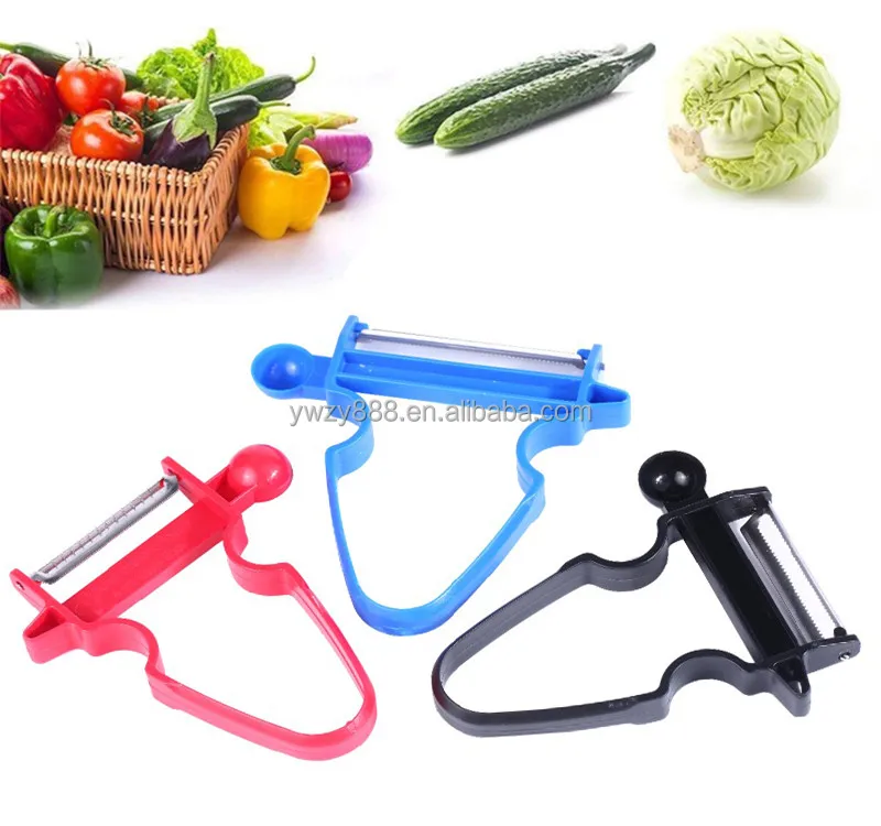 1/3pcs Magic Trio Peeler Slicer Shredder Peeler Julienne Cutter Multi Stainless Steel Blade Grater Zesters Kitchen accessories