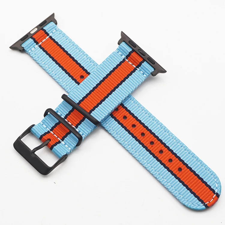 Watch strap For Apple watch band apple watch 4 3 5 band 44mm 40mm 42mm 38mm iwatch band  woven nylon Bracelet Watchband