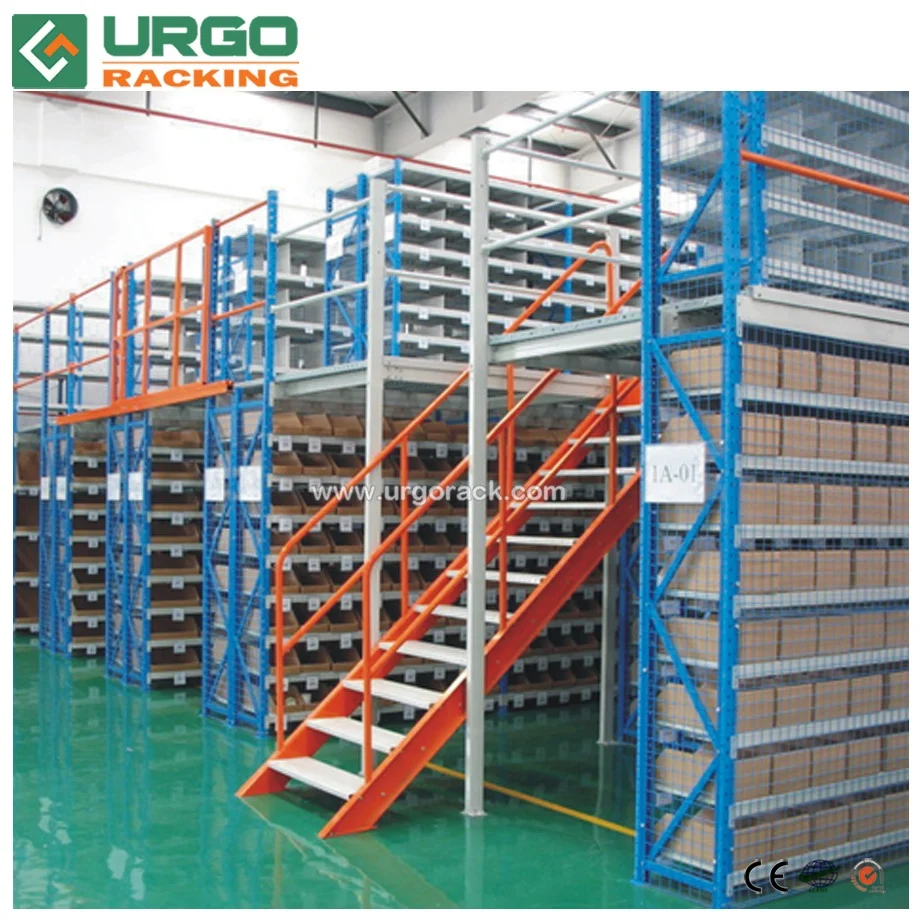 URGO Hot Sell High Density Heavy Duty Warehouse Mezzanine Racking