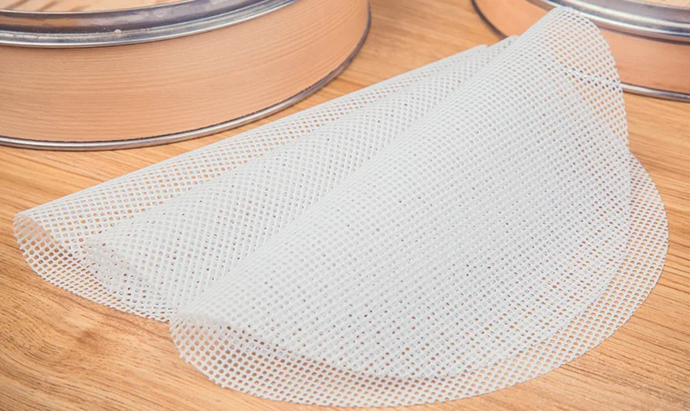 Reusable Square Silicone Steamer mat Silicone Non-stick Steamer Mesh