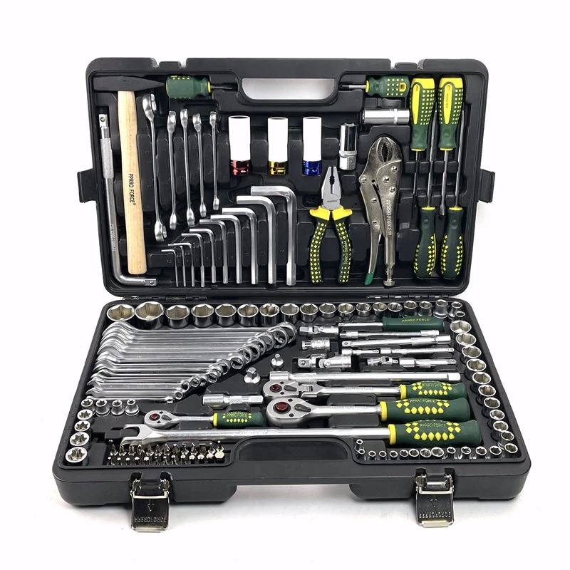 Hot Selling Cheap Custom Combination Kit Mechanical Heavy Duty Socket Wrench Tools Box Set