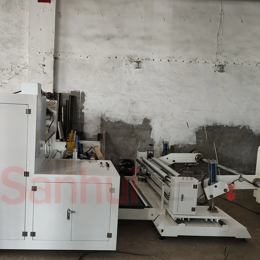 auto bopp tape pvc electrical insulation tape cutting machine slitting machine
