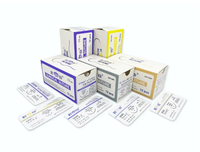 drwho medical supplies Manufacturer absorbable suture PGLA PGA  surgical suture