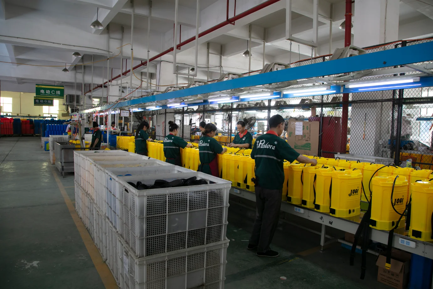 Pandora Custom 16L 18L 20L 10W 12W 15W Solar Power Agricultural Sprayer With Battery Panel