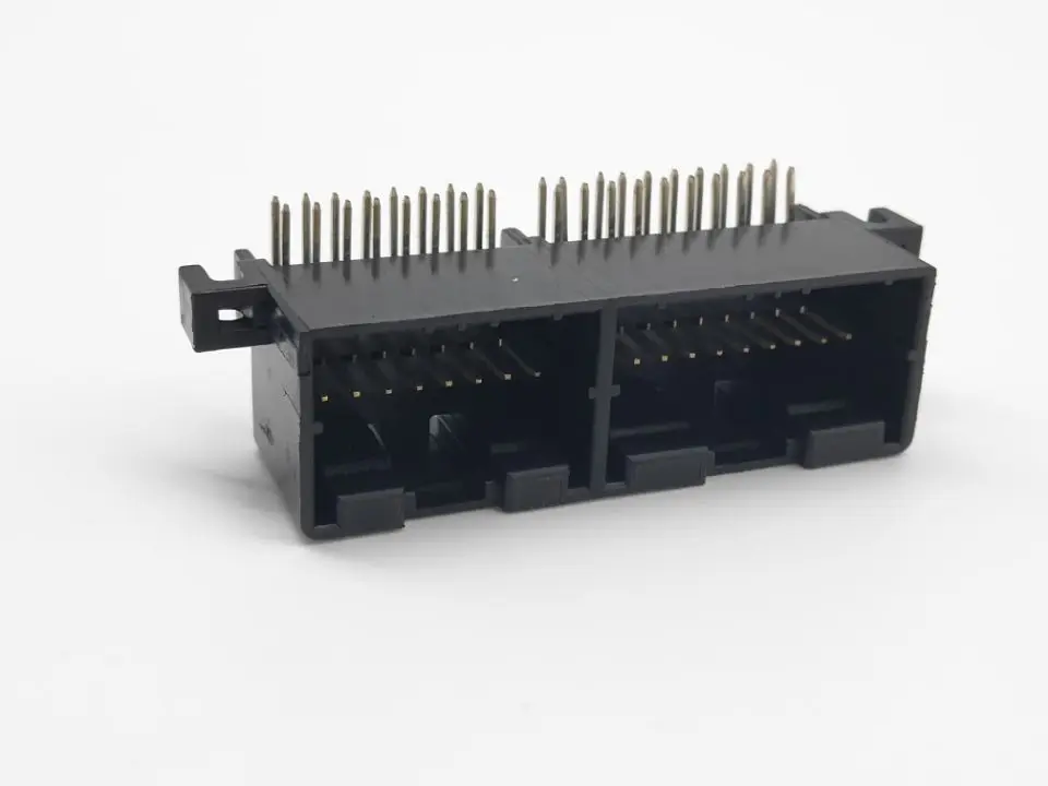 Коннектор PCB двухрядный 2 5 90 градусов автоматический разъем полуголово-позолоченный