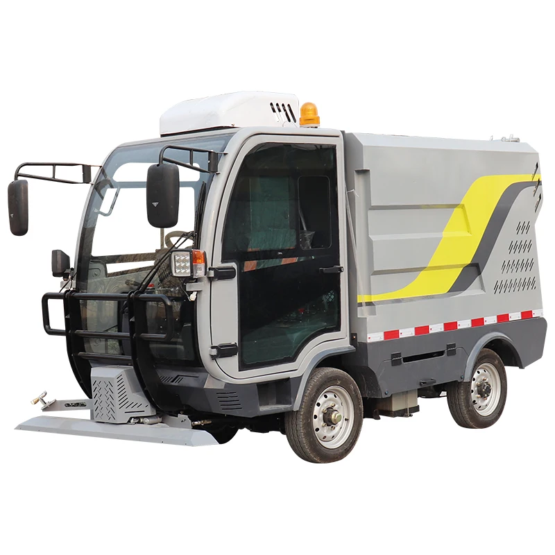 Baiyi-C12 Electric 4-wheel Muti-function Road High-pressure Washing Vehicle Small Street Washer Truck