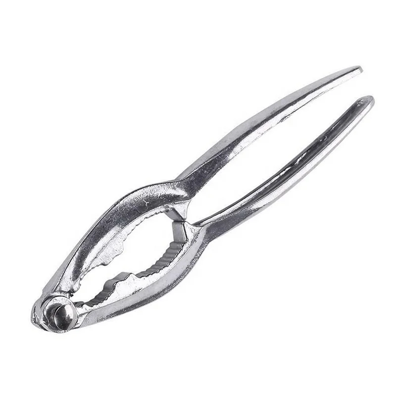 wholesale top quality save labour quick walnut folder handle nut cracker seafood tools