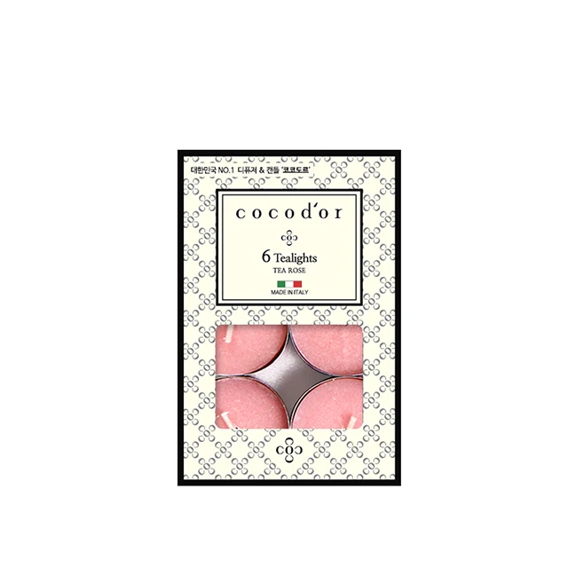 cocodor scented Tealight candle 6pcs, home decoration, Garden Lavender