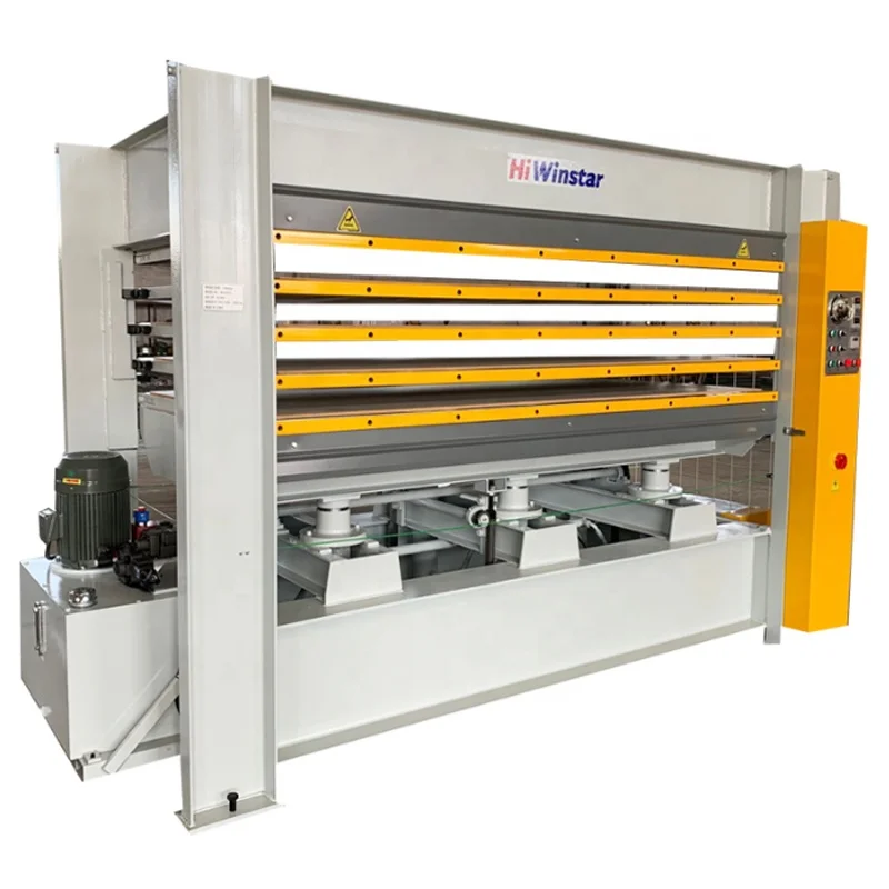 
MH3848*4 wood veneer hydraulic hot press melamine laminating machine 