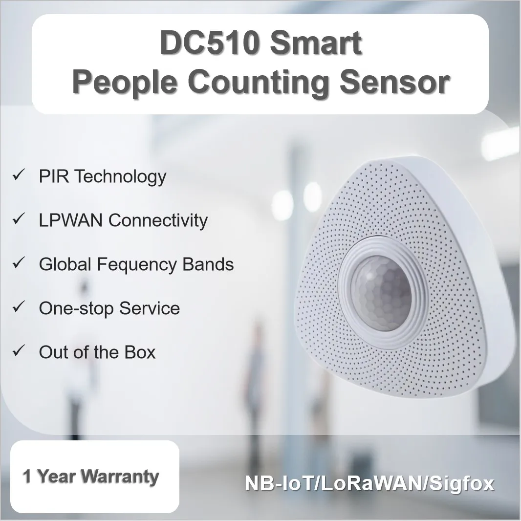 Высокоточная передача данных с помощью счетчика LoRaWAN people решение для