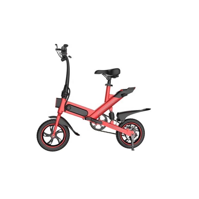 Chirrey High Quality Small Mini Folding Electric Bicycle E Bike 12 Inch School Ebike For Kids