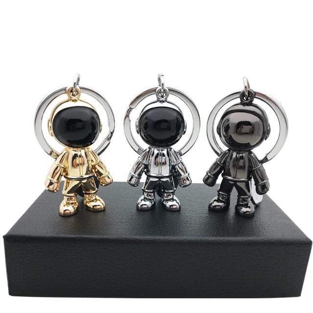 Custom Logo Spaceman Keyring Astronaut Keychain