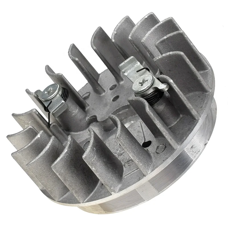 HIAORS 2 Stroke 47cc 49cc Engine Recoil Pull Starter Flywheel for ATV Quad Mini Dirt Pit Pocket Bike