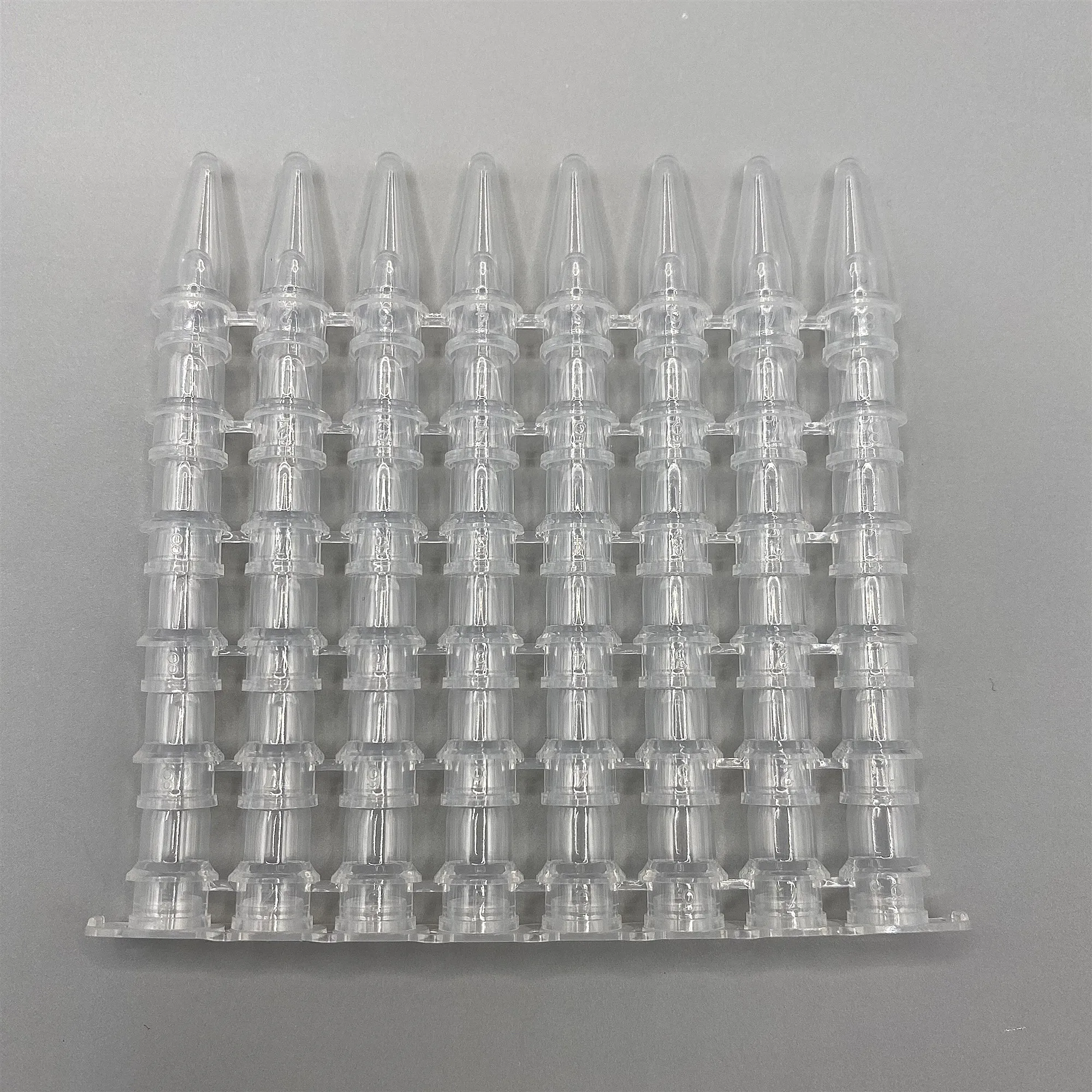 hot selling 0.1ml/0.2ml 8 strips micro centrifuge PCR Tube for lab use