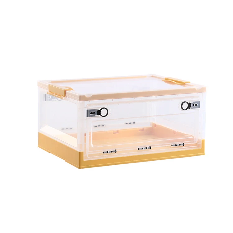 Multi color eco friendly clothing organizer storage container box dress organizer storage box with lid